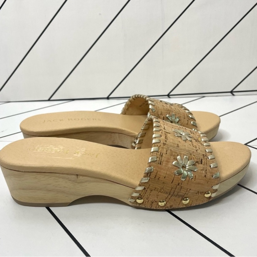 Jack Rogers | Breakers Clog Cork Slid Platform Sandals Size 7.5 - Picture 3 of 11